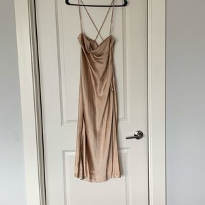 House of CB satin slip dress!